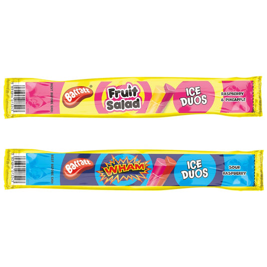 Barratt Fruit Salad & Wham Ice Duos 60x Ice Pops Star Buy